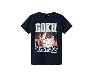 NAME IT Camiseta para niño Dragon Ball, Azul Oscuro (Dark Sapphire), 134-140