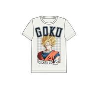 NAME IT Camiseta para niño Dragon Ball, Blanco Brillante, 116