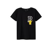 NAME IT Camiseta para niño Pokémon, Negro, 104