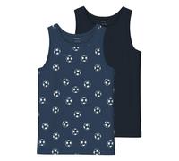 NAME IT Camiseta térmica navy / azul oscuro / blanco 86 navy / azul oscuro / blanco