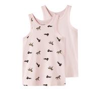 NAME IT Camiseta térmica 'NMFBallerina Horse' marrón / rosa / negro 98 EUR