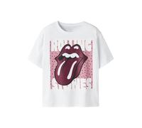 NAME IT Camiseta 'The Rolling Stones' rosa / rojo vino / negro / blanco 116 EUR