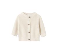 NAME IT Nbnbubba LS Knit Card Noos Suéter cárdigan, Peyote Melange, 12 Meses Unisex bebé