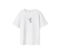 NAME IT Chicos Nkmhabo SS Nreg Top, Blanco Brillante, 158-164