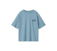 NAME IT Chicos Nkmkane SS RLX Top PS Noos, Azul Blanquecino, 134-140
