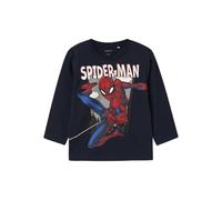 NAME IT Chicos Nmmjuice Spider Nreg LS Top Noos Mar, Azul Marino, 104