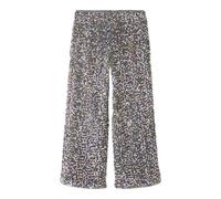 NAME IT Girl Hose Wide Fit Pailletten Pantalones de Tela para Niñas