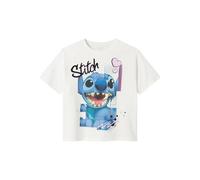 Name it Nkfdiri Stitch Ss Nreg Top Noos Wdi 13238482 9 - 10A Blanco
