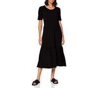 JdY JDYDALILA Frosty S/S Dress JRS Noos Vestido, Negro, M para Mujer