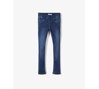 name it Jeggins de niña en azul. Azul 7 Años