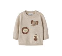 NAME IT Jersey 'NBMHaps' marrón / taupe / greige / negro 56 marrón / taupe / greige / negro