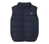 Name IT Jungen NKMMYLANE Vest Noos - Chaleco Amortiguador, Color Azul Oscuro, Azul Oscuro (Dark Sapphire), 152 cm