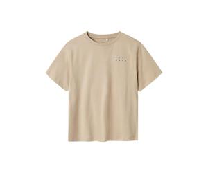 Name it kids Chicos Nkmjosh SS Nreg Top PB, Islandia Fossil, 122-128