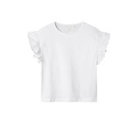 Name it kids Nkfhrejaline Capsl Short Nreg Top PB, Lucent White, 122-128
