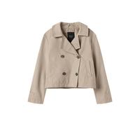Name it kids Nkfmadelin Trench Coat Short, Savannah Tan, 128 para Niñas