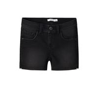 Name it kids Shorts Nkfsalli Slim Dnm 3398-Ic TB-Pantalones Cortos, Black Denim, 122 para Niñas