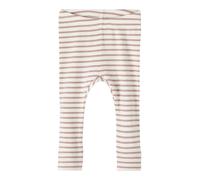 NAME IT Leggings 'NBNBani' ecru / lila 92 ecru / lila