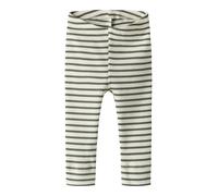 NAME IT Leggings 'NBNBANI' oliva / blanco 92 oliva / blanco