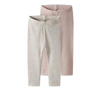 NAME IT Leggings Unisex Nbnkab 2P Noos (Paquete de 2), Peyote Melange., 86