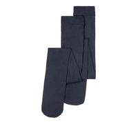 NAME IT Medias Nkfpantyhose de nailon 2p 60d para niña, zafiro oscuro/paquete: zafiro oscuro, 122-128 (paquete de 2), Zafiro oscuro/paquete: zafiro oscuro, 122-128