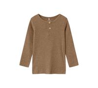 Name It Mini Jungen Nmmkab Ls Top Noos Toasted Coconut 134/140