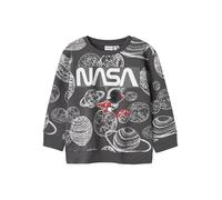 Name it mini Nmmdaim NASA Nreg Sweat BRU NAS, Lava Smoke, 92 para Niños