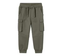 Name it mini Nmnoli - Pantalón de chándal Unisex para niños, Verde Oliva, 98