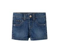 Name it mini Pantalones Cortos Nmfsalli Slim DNM para niña 3398-Ic TB, Dark Azul Denim, 104
