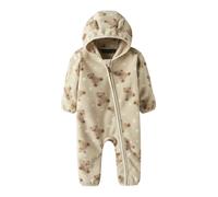 NAME IT Mono 'NBNMEEKO' marrón / marrón oscuro / piedra / blanco 74-80 marrón / marrón oscuro / piedra / blanco