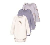 NAME IT Nbfbody 3P LS Lilac Deer Noos, Lila Marble, Numeric_74 Mujeres