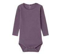 NAME IT Nbfkab Ls Body Noos, Body Bebé-Niñas, Arctic Dusk/Detail:melange, 68