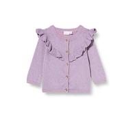 NAME IT Nbfresine LS Knit Card Suéter Cárdigan Bebé-Niñas, Lavender Mist., 68
