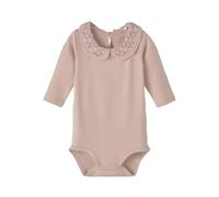 NAME IT NBFTYLLA LS Body Noos, Body de Manga Larga bebita, Deauville Mauve,