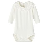 NAME IT Nbftylla LS Body Noos Cuerpo de Manga Larga, White Alyssum, 62 para Bebés
