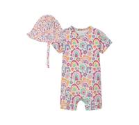 NAME IT Nbfvandora Sunsuit Box Set Traje de Sol, Blanco, 86 Mujeres
