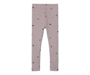 Name IT Nbfwomi-Leggings de Lana y Modal para niña, Lila Burnished, 110 cm