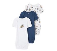 NAME IT Nbmbody 3P SS Dark Denim Toys Noos Ftbol, 62 para Bebés
