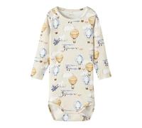 NAME IT NBMHOBBIE LS Body, Body Bebé-Niños, Dusty Blue, 56