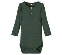 NAME IT NBMKAB LS Noos Body de Manga Larga, Pine Grove/Detail:Melange, 50 Niños Bebes