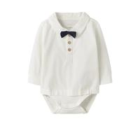 NAME IT Nbmnoller LS Body para Hombre, Cloud Dancer, Numeric_80, Cloud Dancer, Numeric_80