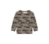 NAME IT Nbmsacar LS Sweat BRU Sudadera, Teca Weathered, 74 para Bebés