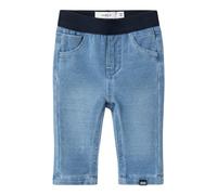 NAME IT Nbmsilas Slim Swe Jeans 7025-Tr Noos, Light Blue Denim 2, 68 Hombres