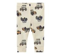 NAME IT Nbmwang Wool Needle Longjohn Noos - Pantalones de Pijama para bebé, Blanco, 62 cm