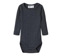 NAME IT NBMWANG Wool Needle LS Body Solid Noos Manga Larga, Blau, 80 Niños Bebes
