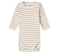 NAME IT Pijama entero/body 'NBNBani' beige / beige oscuro, Talla 74