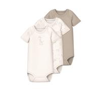 NAME IT Nbnbody 3p SS Jet Stream Giraffe Noos Jirafa, Numeric_98 (Pack de 3) Unisex Adulto
