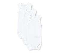 NAME IT Nbnbody 3P Tank Solid 2 Noos Body, Bright White, 62 Unisex bebé