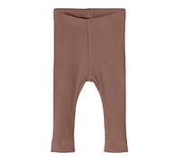 NAME IT Nbnkab Legging Noos, Mallas Unisex bebé, Cognac Brown, Talla única