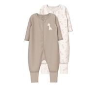 NAME IT Pijama de bebé NBNNIGHTSUIT Paquete de 2 crema | 50
