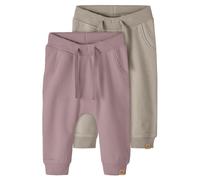 NAME IT NBNTAKKI 2P Sweat Pant Noos Pantalones Deportivos, Pure Cashmere/Pack:Pack W. Deauville Mauve, 86 Bebé Unisex